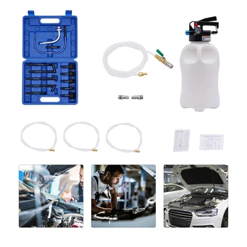 Набор инструментов для Автоматического насоса жидкости для пневматической трансмиссии двойного действия с 13 Адаптерами для заливки ATF для BMW Nissan Honda Ford VW