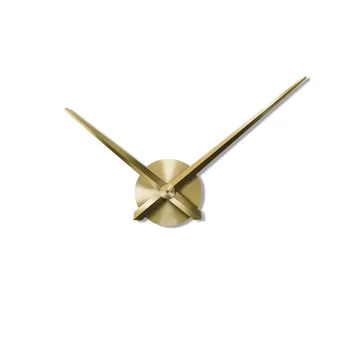 Настенные часы Пластина для дома Креативные настенные часы DIY Аксессуары с указателем из нержавеющей стали Часовой механизм