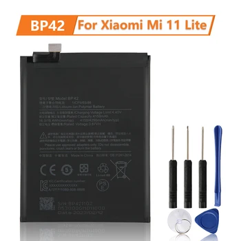 Новая сменная батарея BP42 для аккумулятора телефона Xiaomi Mi 11 Lite 4250 мАч