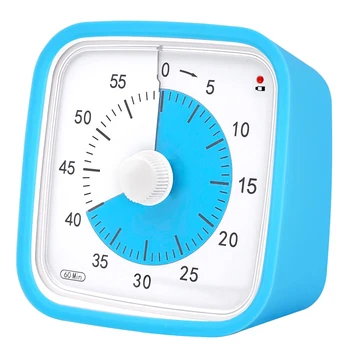 Новый Pororo Бесшумный Google Timer Plus Mod Модернизированный 60-минутный Визуальный таймер с Защитным чехлом Silent Countdown Home