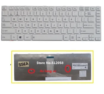 Новый ноутбук с английской клавиатурой США Для TOSHIBA Satellite L40D-A C40-A C40D C40 S40-A C45 C45T L40