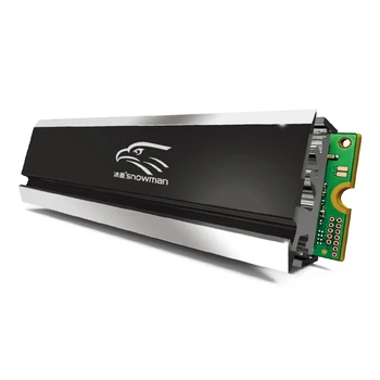 Новый Радиатор M.2 SSD-накопителя Cooler 2280 Твердотельный Радиатор жесткого диска M2 NGFF PCI-E NVME Алюминиевый Двухсторонний Охлаждающий Термопластичный Коврик