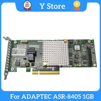 Оригинал Для ADAPTEC ASR-8405 1 ГБ 4-портовый SATA/SAS RAID-контроллер 12 Гбит/с 1G RAID-карта Для LSI 9361-4I 8I 100% Протестирована Быстрая доставка