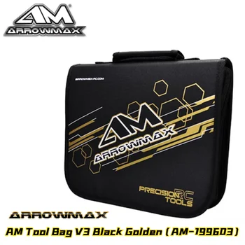 Оригинальный Arrowmax AM-199603 AM RC Высококачественная Сумка Для Инструментов V3 Черный Золотой Лимитированный для RC Профессиональная Гоночная Сумка для Инструментов Багги Грузовик