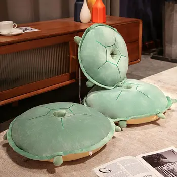 Панцирь черепахи, супер мягкая подушка, нескользящий коврик для пердежа, креативный офисный студенческий стул для девушки в общежитии для парня
