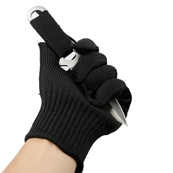 Перчатки для рыбалки Из нержавеющей Стали, рабочие перчатки для тяжелых условий работы, защищенные от порезов Ножом, Спортивные защитные перчатки Wq1, Одежда для рыбалки