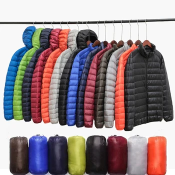 плюс размер 11xl, Мужское Всесезонное Ультралегкое Упаковываемое Водо- и ветрозащитное дышащее Пальто Большого Размера, Мужские толстовки, Куртки