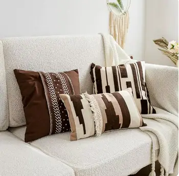 Плюшевая наволочка, наволочка для дивана в гостиной, наволочка для кровати, наволочка для украшения семьи в марокканском стиле
