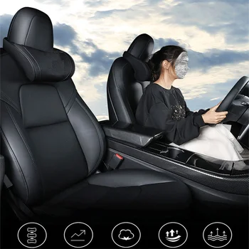 Подушки/Pillow For Tesla Model 3 S X Подголовник автокресла, Подушка для шеи, Авто Подголовник для шеи, пены памяти, Универсальные аксессуары