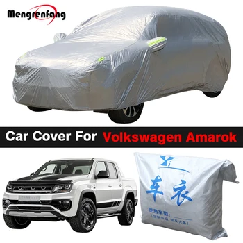 Полное покрытие автомобиля, защита от ультрафиолета, солнцезащитный козырек, защита от снега и дождя, пылезащитный чехол для грузовика VW Volkswagen Amarok