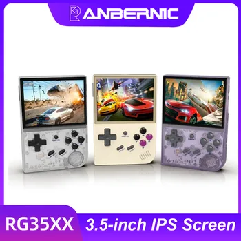 Портативная игровая консоль RG35XX в стиле Ретро, система Linux, портативный карманный видеоплеер с 3,5-дюймовым IPS экраном Cortex-A9
