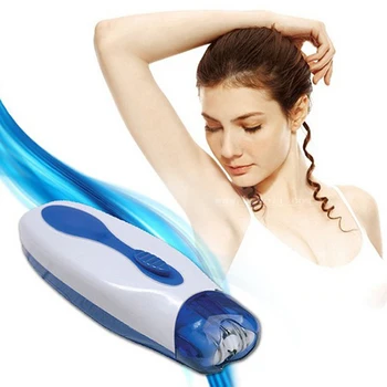 Портативный Электрический Эпилятор для женщин, устройство для удаления волос на лице и подмышках, Безболезненный Триммер для волос, Инструменты для ухода за кожей