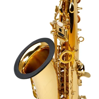 Пронзительный саксофон силиконовое кольцо для глушения звука защитный рукав для рта саксофона силиконовый рукав для рта колокола защитный рукав для саксофона prot