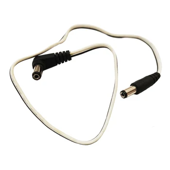 Разъем NCHTEK DC 5,5x2,1 мм для подключения кабеля питания постоянного тока 5,5x2,1 мм, прямоугольный кабель, 1 шт.