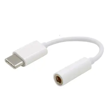 Разъем USB Type-c от мужчины до 3,5 мм USBC Type C до 3,5 Для наушников Аудио Aux Кабель Адаптер Конвертер Комплект 1 Полиэтиленовый пакет ONLENY