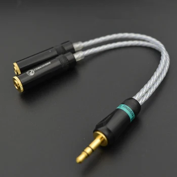 Разъем для подключения кабеля AUX 3,5 мм Аудиокабель 3,5 мм Штекер-2 3,5 мм штекерный кабель Nordost odin 3 Линейный Автомобильный Aux-кабель Усилитель для наушников