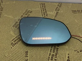 Синее зеркало заднего вида, светодиодный монитор слепых зон с подогревом сигнала поворота для Cadillac Xts Ct4 Ats-l 14,2 шт.