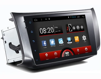 Система Android 5.1.1 10,1 дюймовый экран авторадио автомобильный DVD GPS навигатор авторадио плеер для Nissan Sylphy 2012-2015