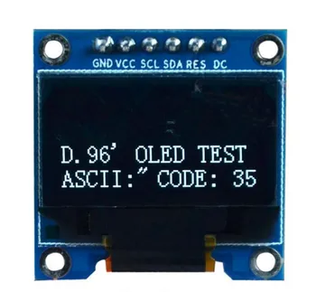 старая версия 6pin 0,96-дюймовый OLED-дисплейный модуль белый/синий/желто-синий 6pin 128*64 OLED-экран SSD1306 0,96-дюймовый IIC/SPI
