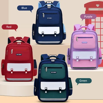 сумки для начальной школы для девочек, водонепроницаемая сумка, книги, розовый рюкзак, большая емкость, светящаяся девушка