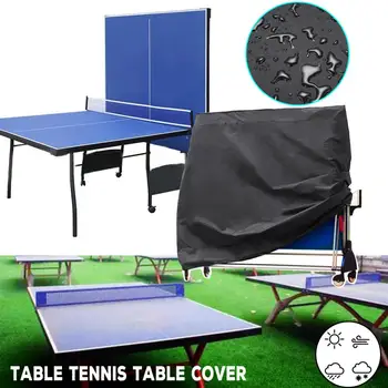 Ткань 210D водонепроницаемый настольный теннис защитная крышка пинг-понг пылезащитная помещении на открытом воздухе с УФ-защитой стол накрыть быстро работать