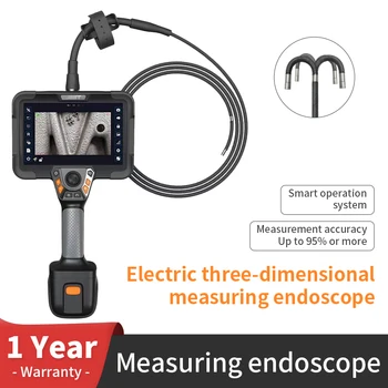 Трехмерный Измерительный Эндоскоп с электронным управлением 6,0 мм, Интеллектуальная Система с точностью измерений Выше 95%