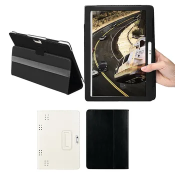 Универсальный Кожаный чехол-книжка с подставкой для 10 10,1-дюймовых планшетных ПК Android, высококачественные Аксессуары с регулируемой складной подставкой