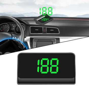 Универсальный Новый HUD GPS Головной Дисплей Спидометр Одометр Автомобильная Цифровая Скорость Миль/ч Аксессуары Для автомобильной Электроники Головной Дисплей