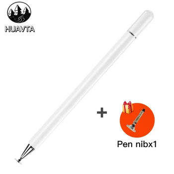 Универсальный стилус-карандаш для Apple iPad, телефона, планшета Android с сенсорным экраном, магнитный колпачок для ручки-присоски и сменные наконечники, скрывающие сменные наконечники