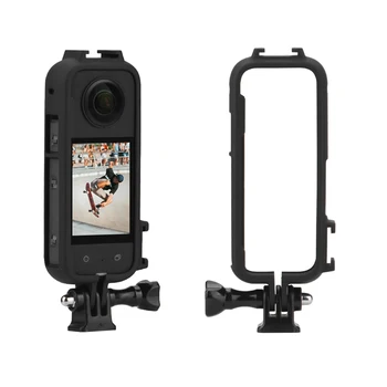 Черная пластиковая защитная рамка для Insta360 One X3 Защитная рамка x3 Аксессуары для панорамной спортивной камеры