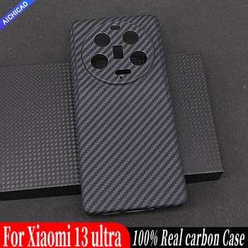 Чехол для телефона из углеродного волокна ACC для Xiaomi 13, Ультратонкий Чехол из высококачественного арамидного волокна с защитой от падения Mi 13 Ultra 5G