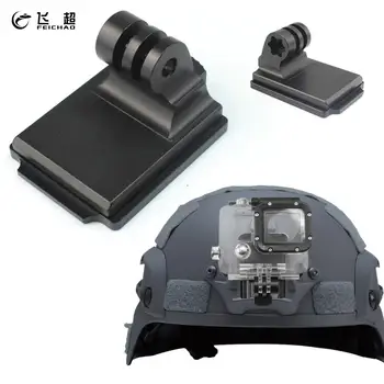 Шлем для спортивной камеры Gopro с алюминиевым фиксированным креплением для Gopro 9/8/MAX для Insta360 ONE R Mount F06678
