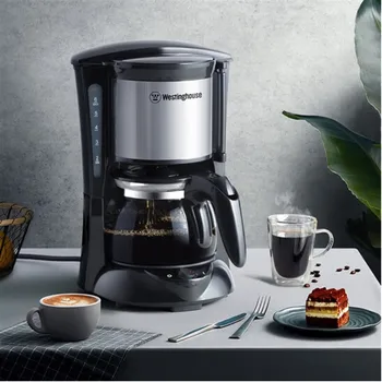 Электрическая кофеварка WKE-C63 мощностью 600 Вт, 650 Мл, 6 чашек, Кофемашина для приготовления чая в кафе с капельным нагревом